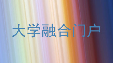 大学融合门户
