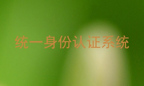 统一身份认证系统