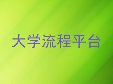 大学流程平台