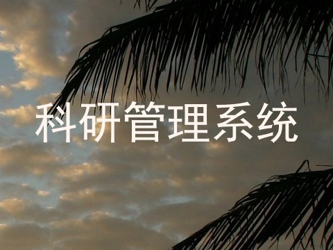 科研管理系统