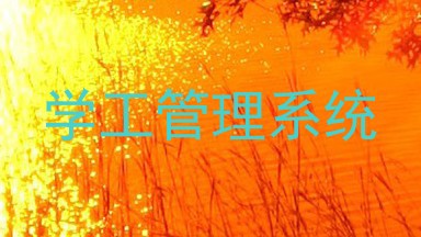 学工管理系统