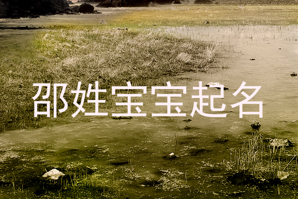 邵姓宝宝起名