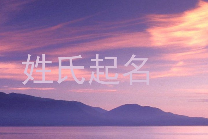 姓氏起名