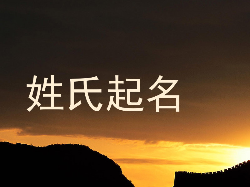 宋姓男孩名字