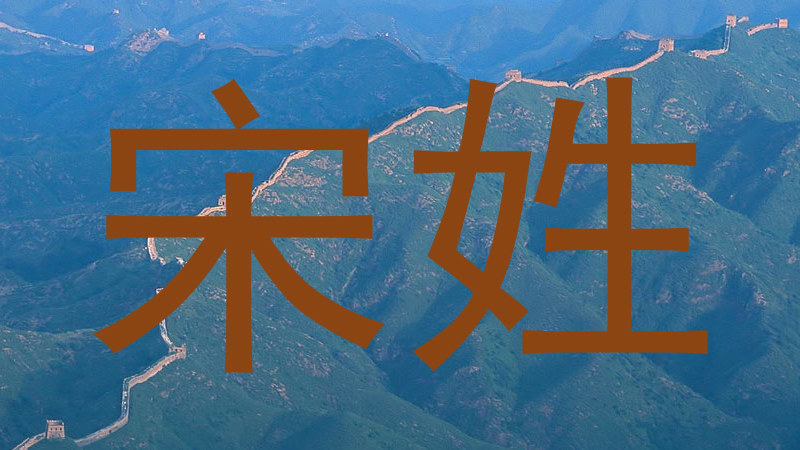 宋姓