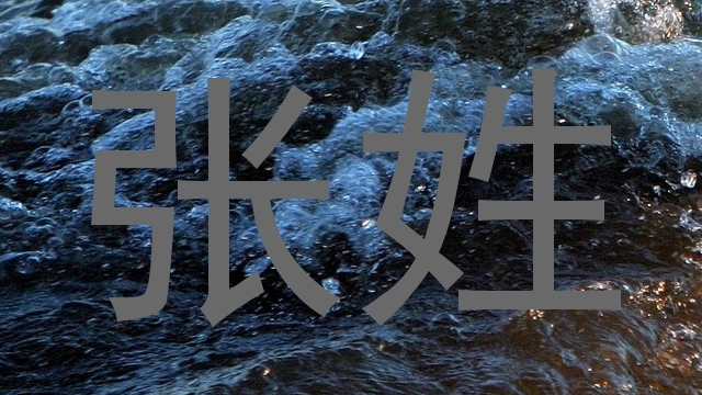 张姓