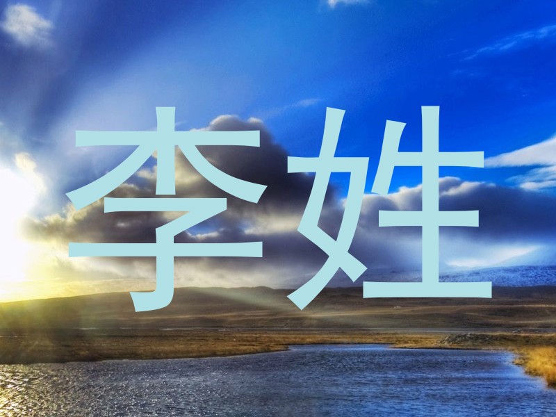 李姓