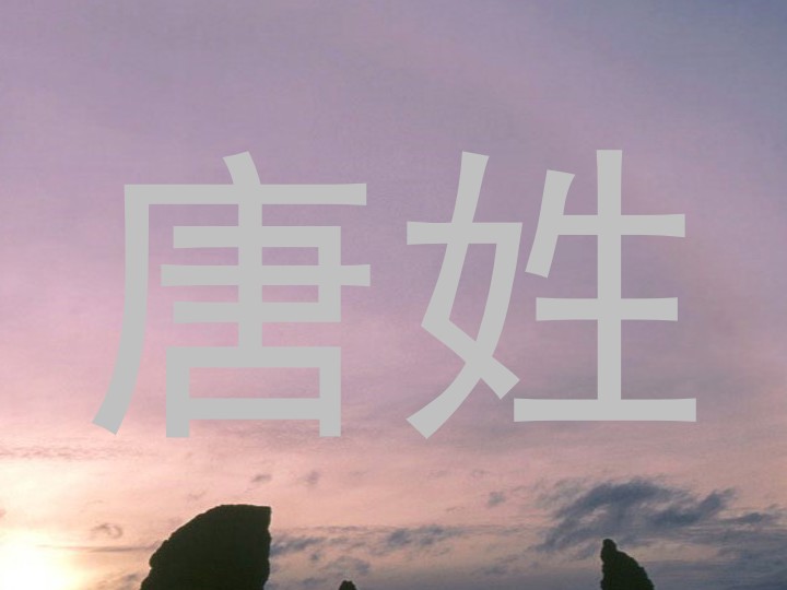 唐姓