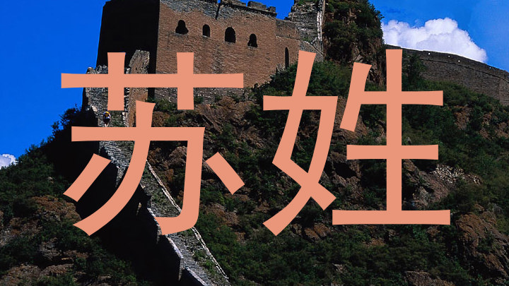苏姓