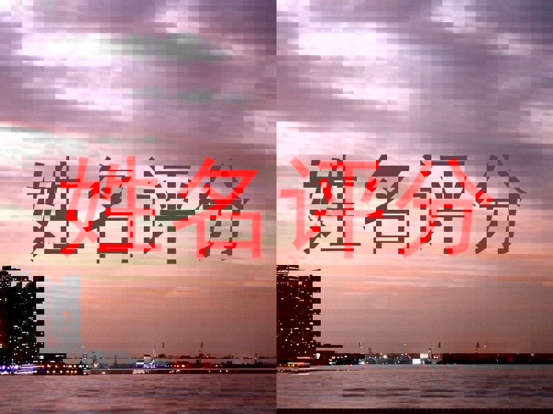 姓名评分