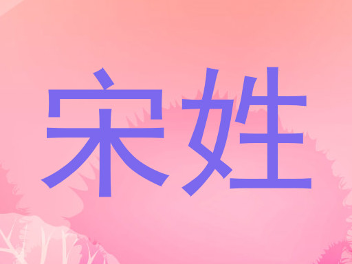 宋姓