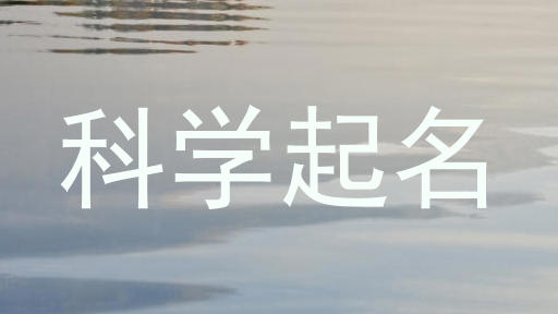 科学起名