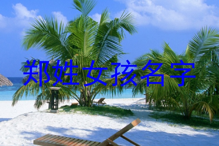 郑姓女孩名字