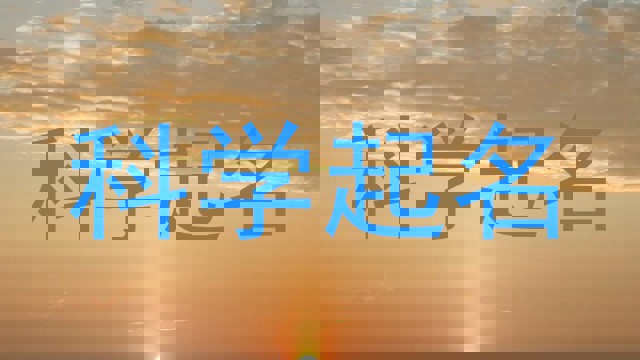 科学起名