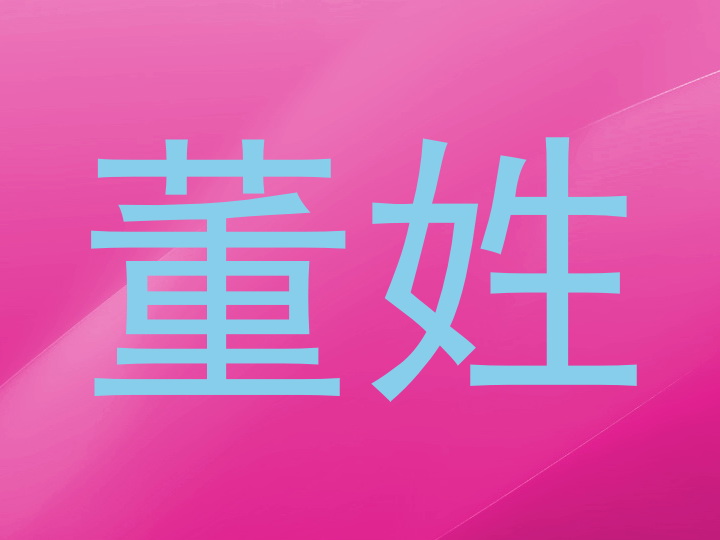 董姓