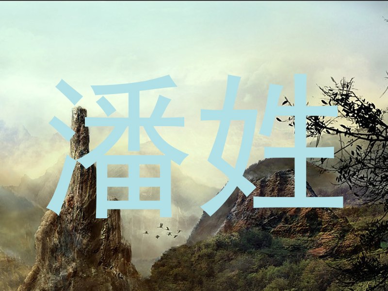 潘姓