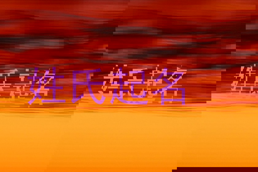 姓氏起名