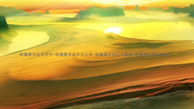 申屠青岑名字评分-申屠青岑名字怎么样-申屠青岑的名字寓意-申屠青岑姓名测试