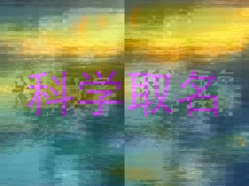 科学取名