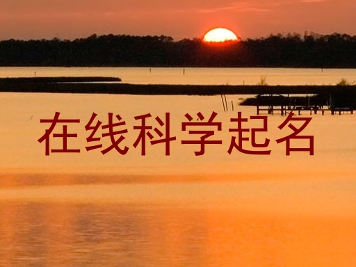 在线科学起名