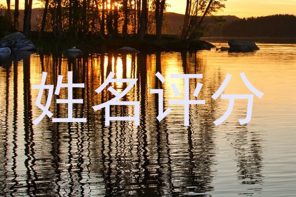 姓名评分