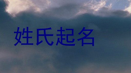 姓氏起名