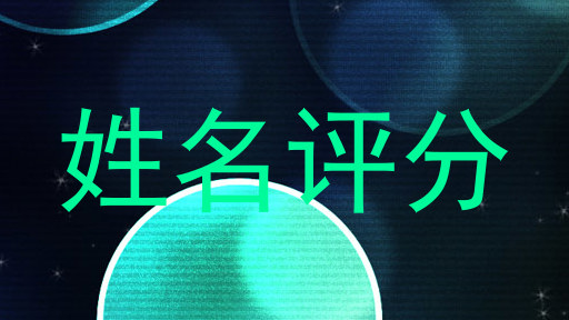 姓名评分