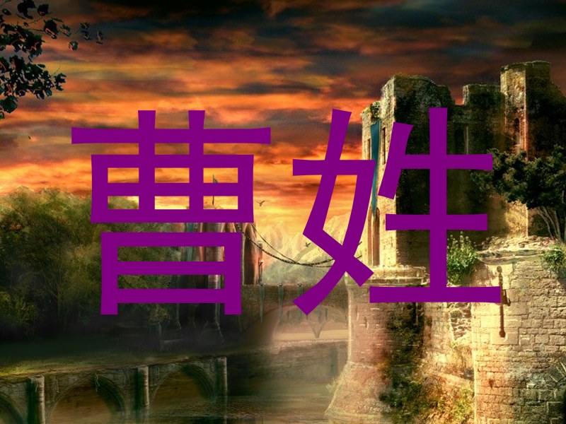 曹姓