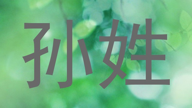 孙姓