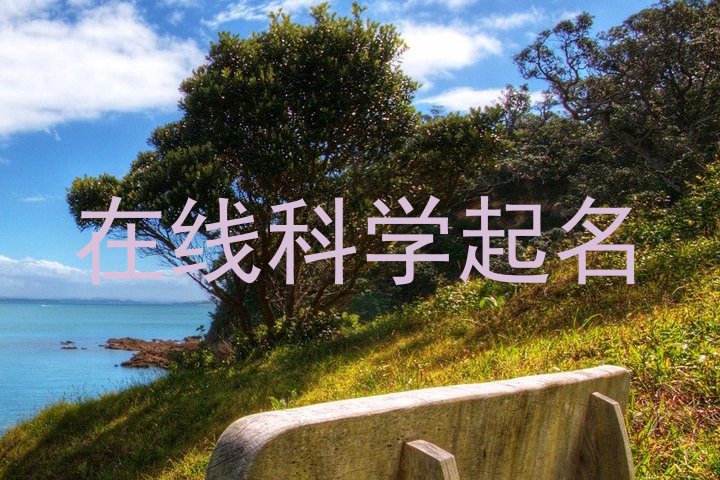 在线科学起名