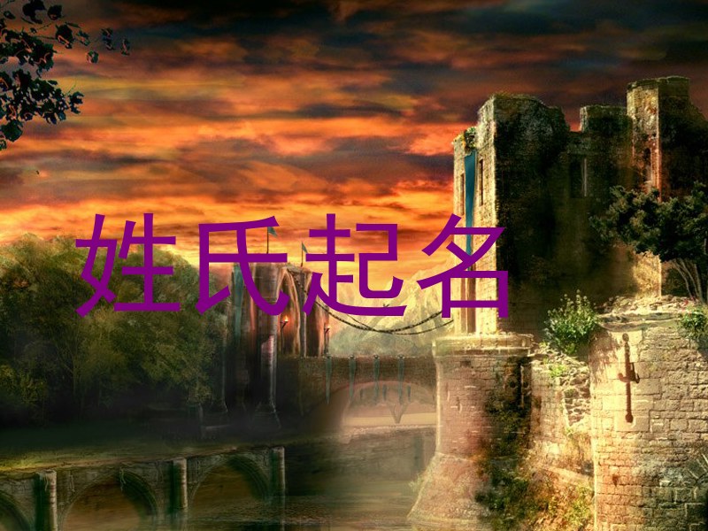 姓氏起名