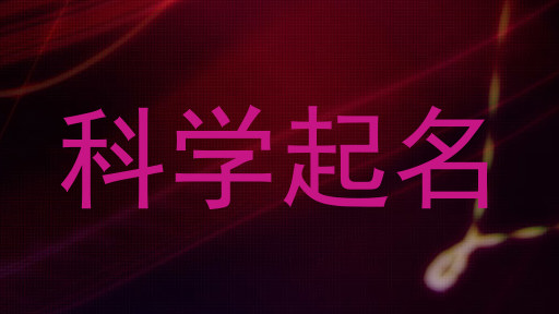 科学起名