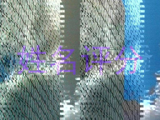 姓名评分