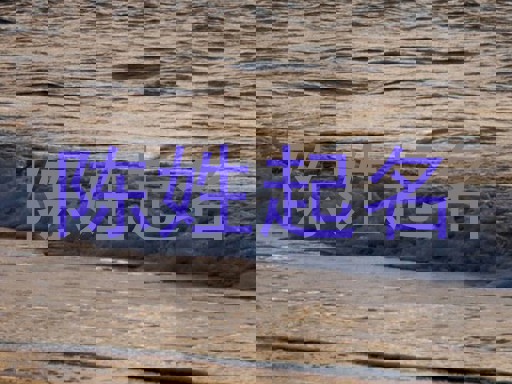 陈姓起名