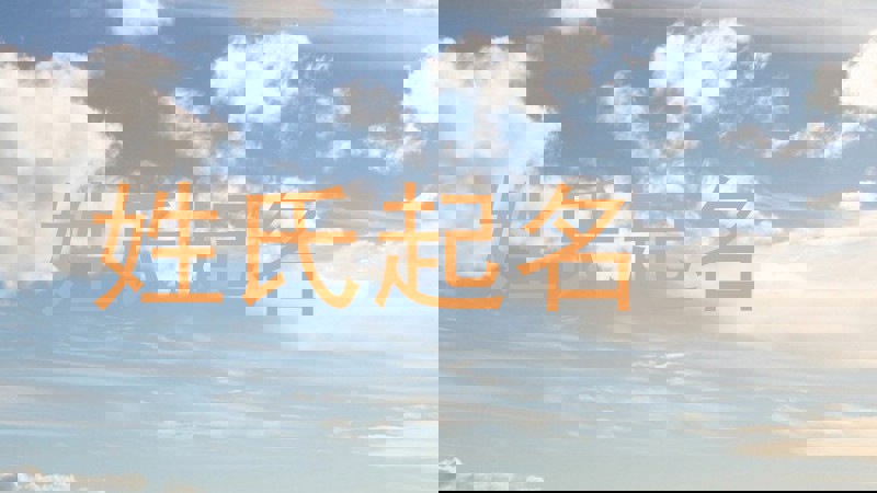 姓氏起名