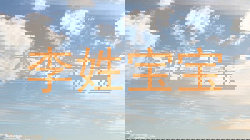 李姓宝宝