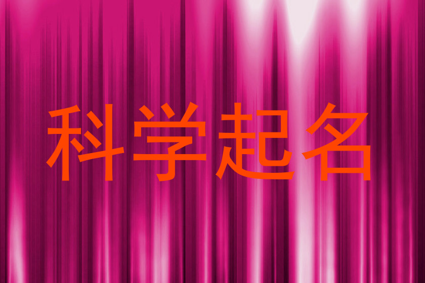 科学起名