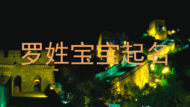 罗姓宝宝起名