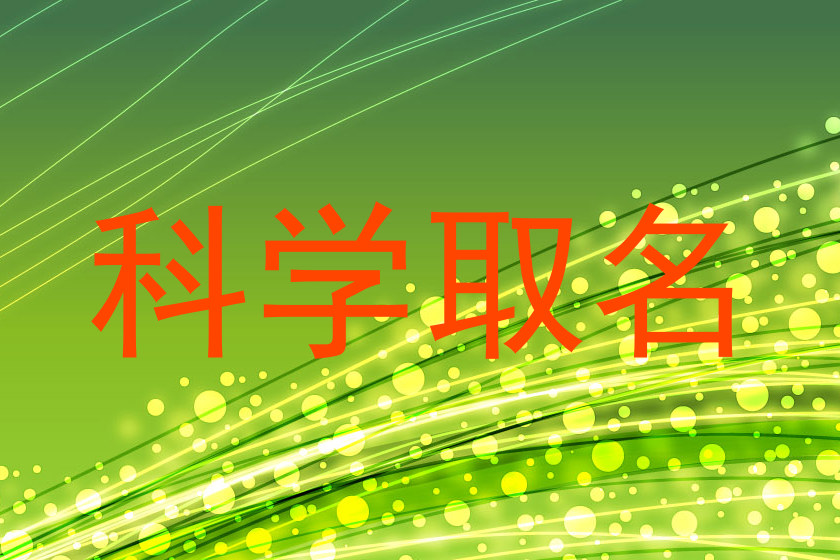 科学取名
