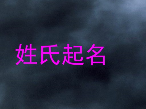 姓氏起名