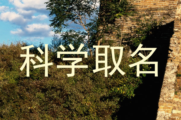 科学取名