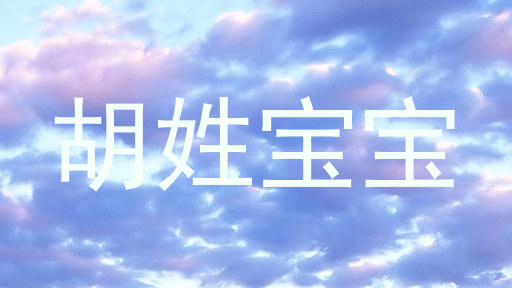 胡姓宝宝