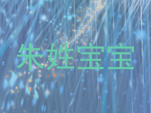 朱姓宝宝