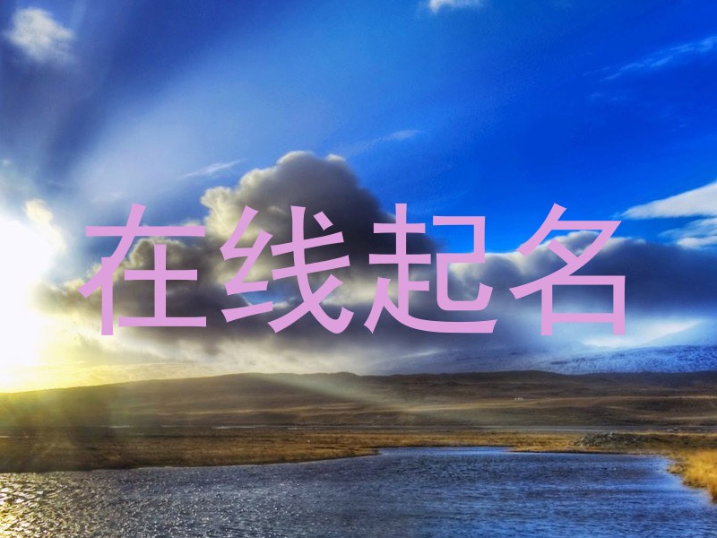 在线起名
