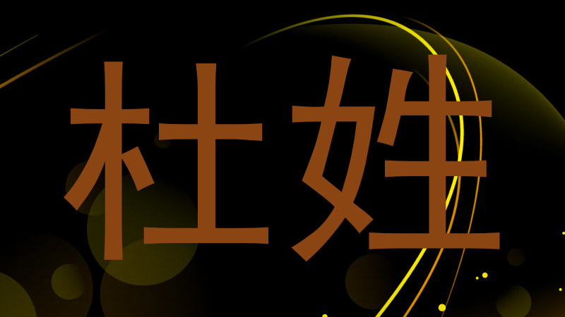 杜姓