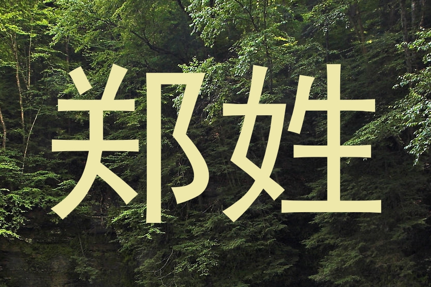 郑姓