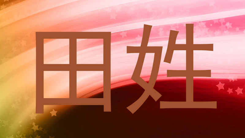 田姓