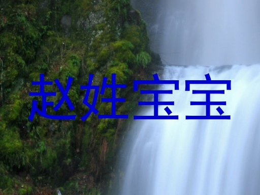 赵姓宝宝