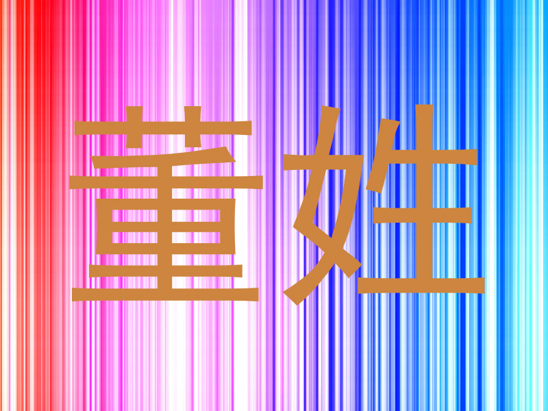 董姓