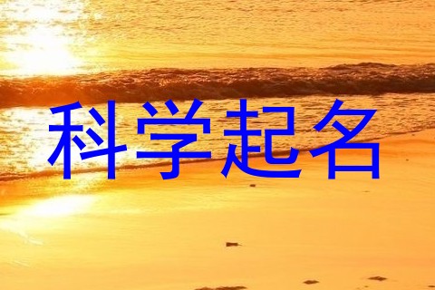 科学起名